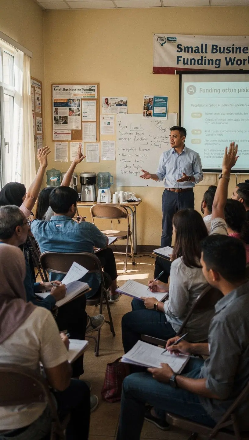 Modern office environment