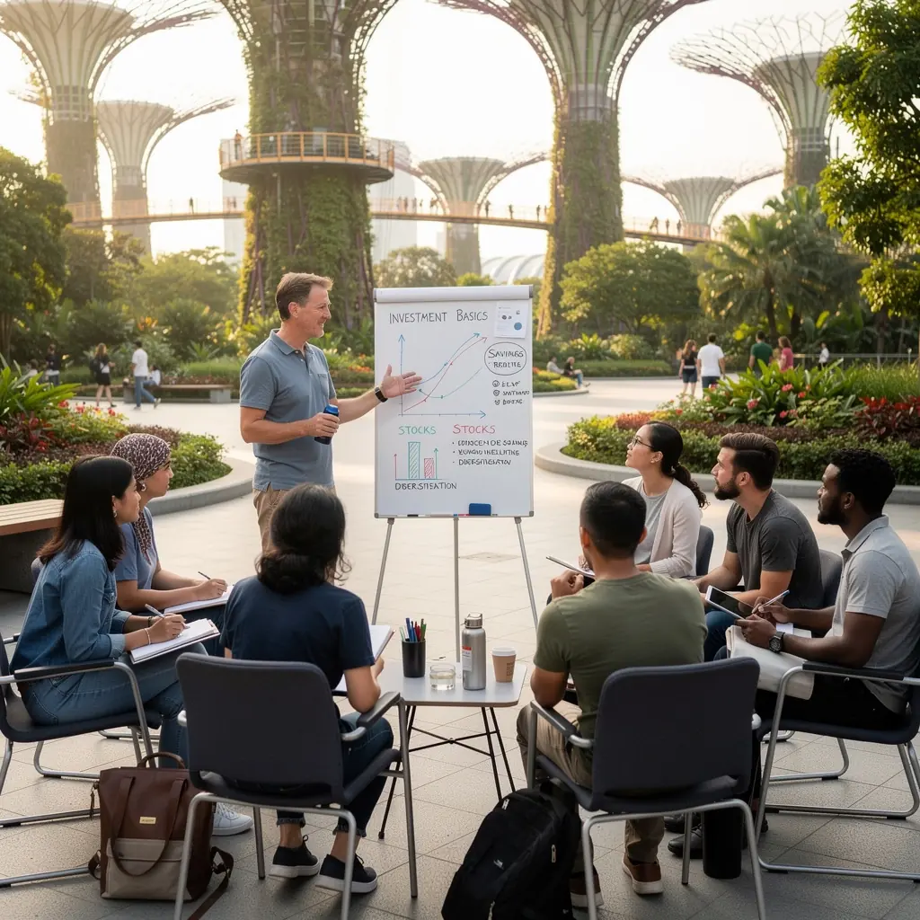 Professional business solutions illustration